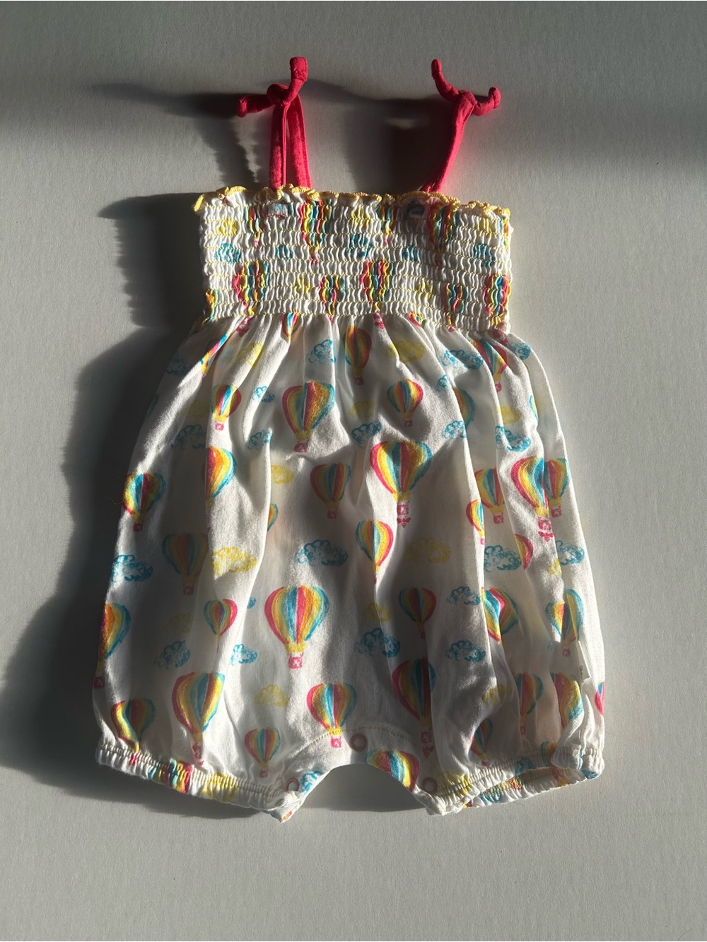 Smocked Hot Air Balloon romper